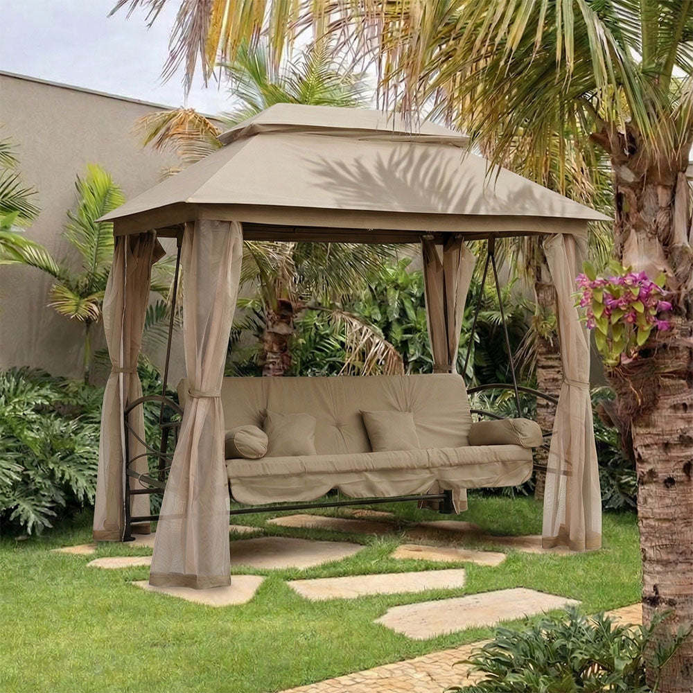 BALANCELLE AVEC GAZEBO CLEOPATRA