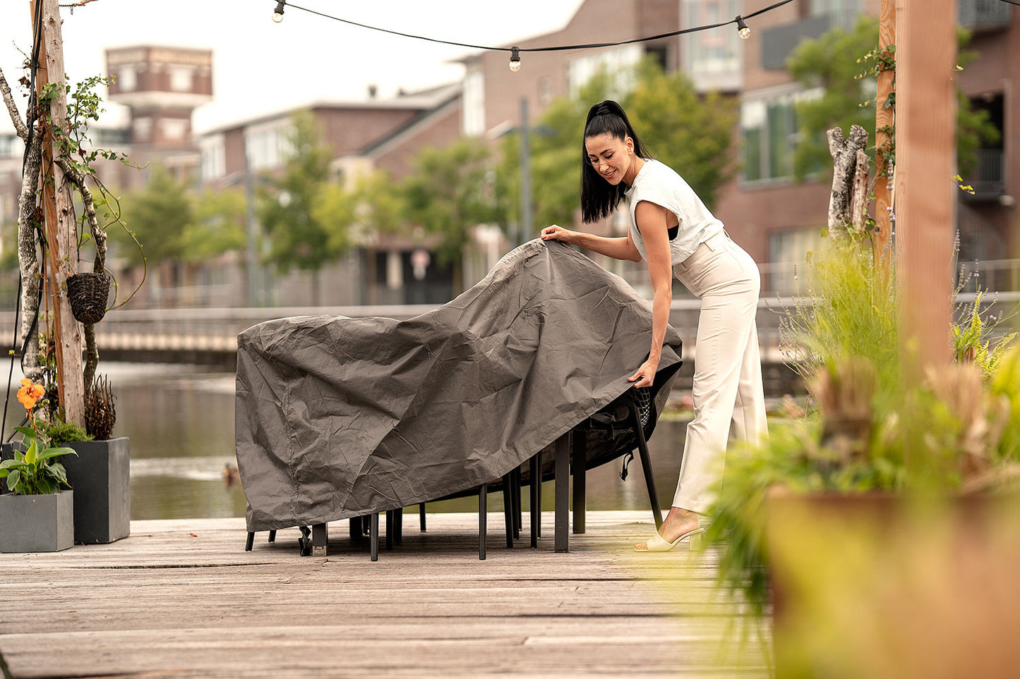 HOUSSE DE PROTECTION POUR SALON REPAS