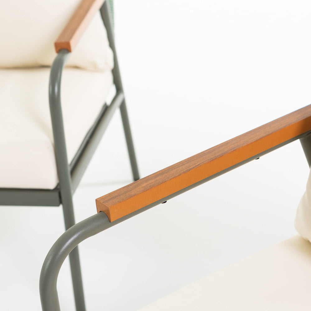 Set Jesolo – set relax da giardino con divano e poltrone