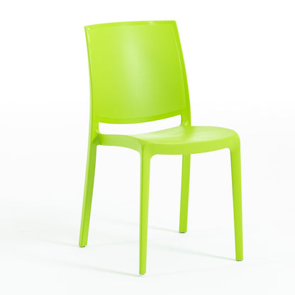 Carmen – sedia in polipropilene dal design lineare