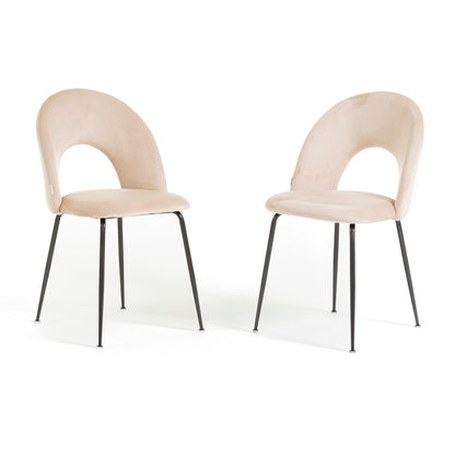 CHAISES EN VELOURS MARGOT