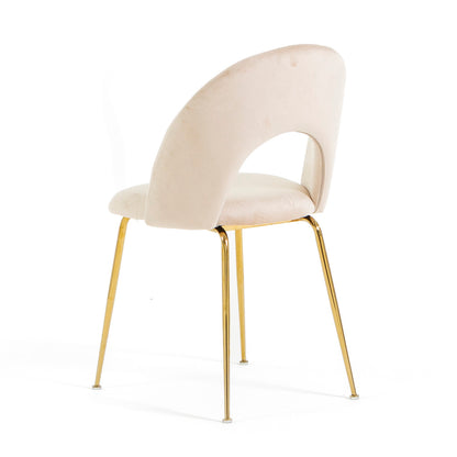 CHAISES EN VELOURS MARGOT