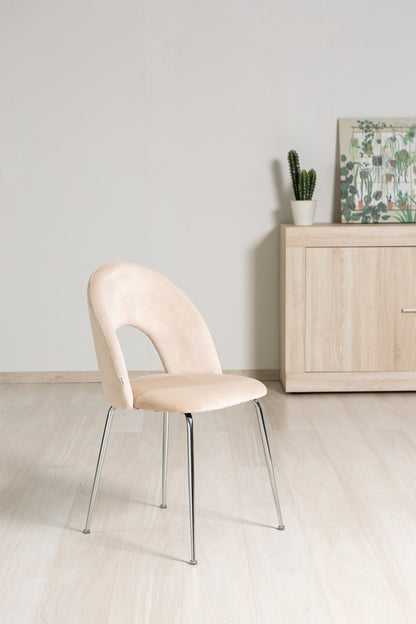 CHAISES EN VELOURS MARGOT