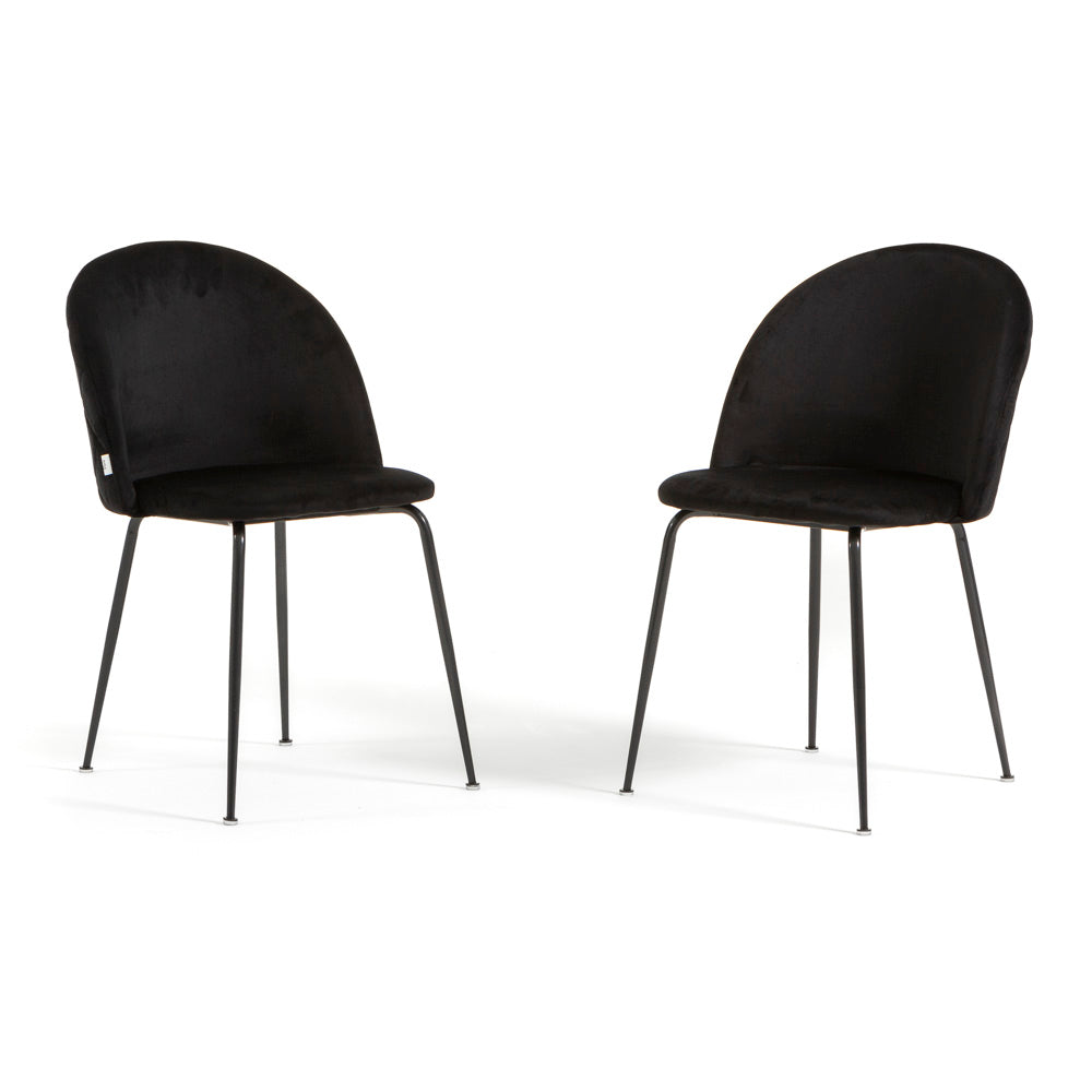 CHAISES SARA EN VELOURS