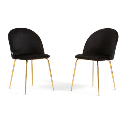 CHAISES SARA EN VELOURS