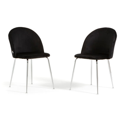 CHAISES SARA EN VELOURS