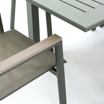 SALON REPAS EXTENSIBLE ALVARO + 6 DEVA