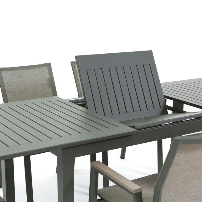 SALON REPAS EXTENSIBLE ALVARO + 6 DEVA