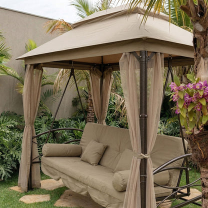 BALANCELLE AVEC GAZEBO CLEOPATRA 