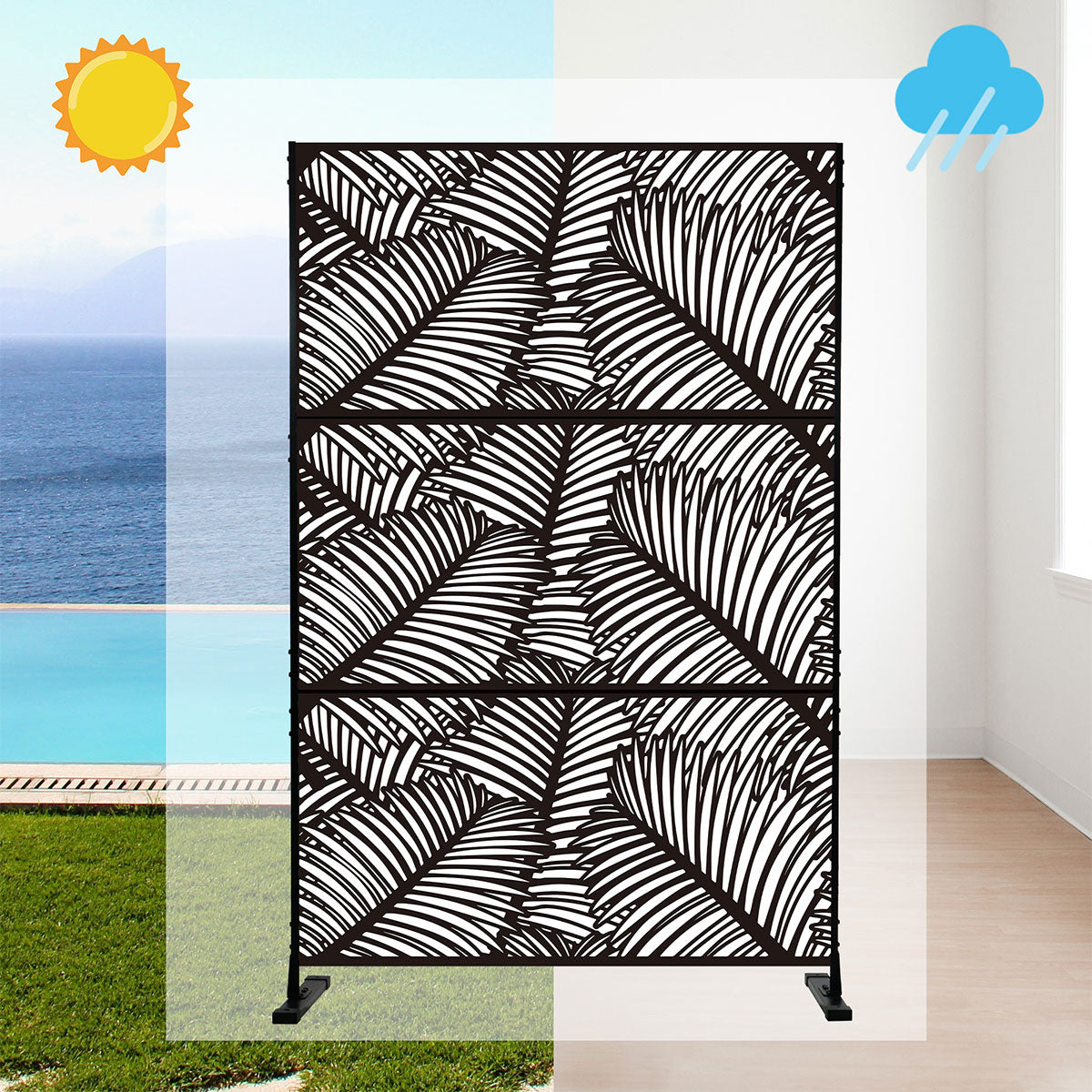  STEEL PRIVACY SCREEN