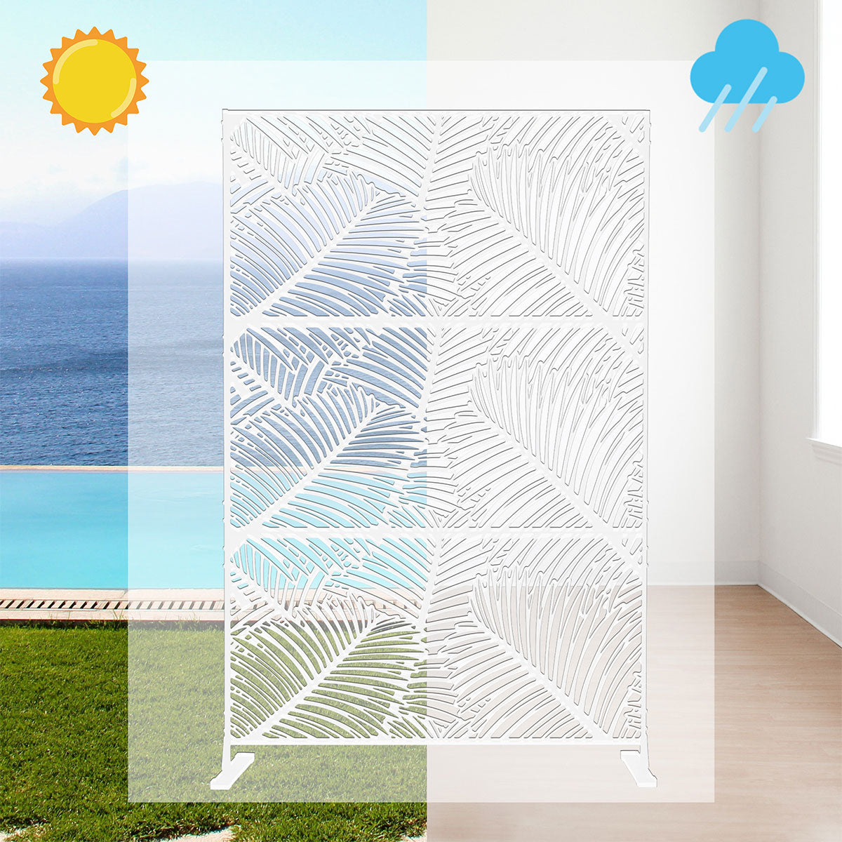  STEEL PRIVACY SCREEN