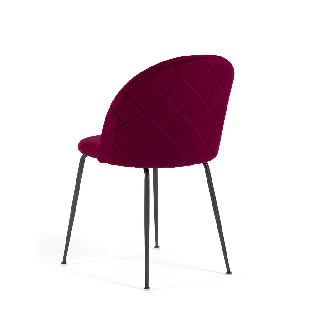 CHAISES SARA EN VELOURS