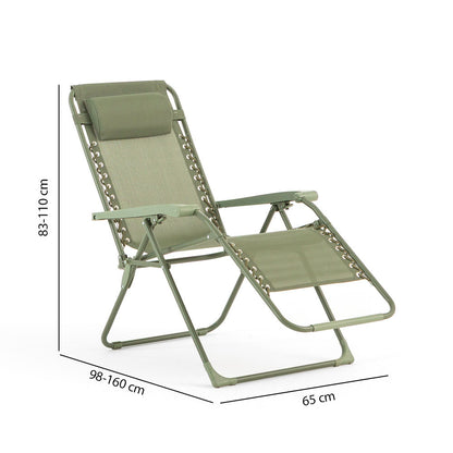 CHAISES ZERO GRAVITY VELA