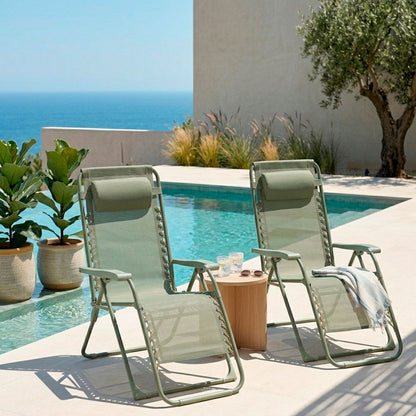 CHAISES ZERO GRAVITY VELA